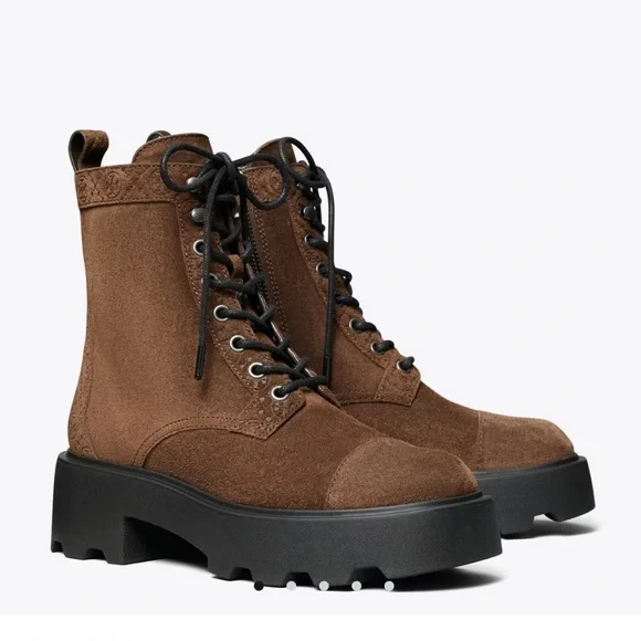 Tory Burch T Monogram Lug Boot